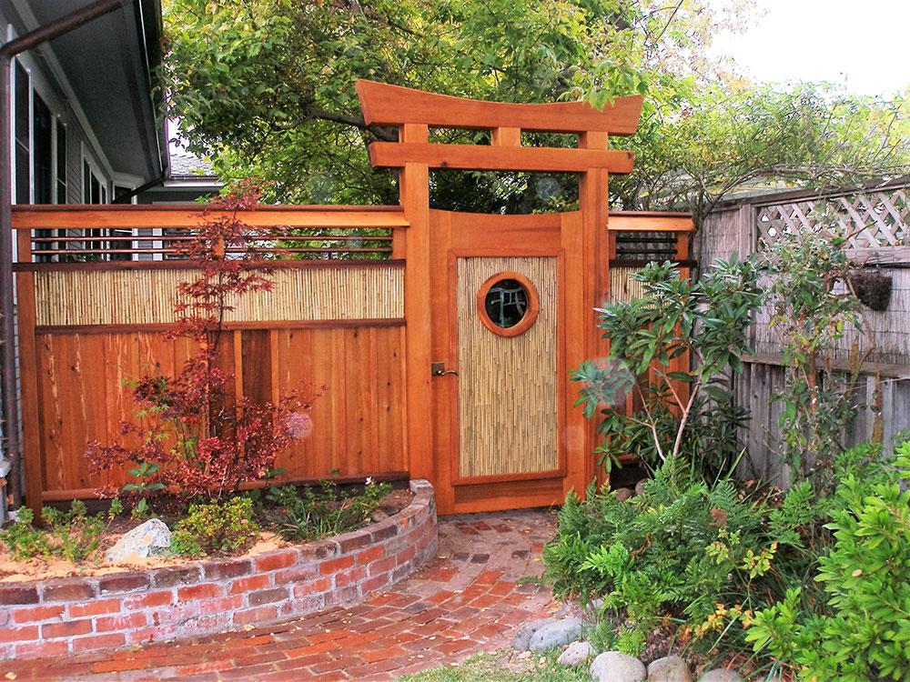 Williams Gate Works Order Custom Wooden Yard Garden Gates - Japanese Garden Entry Gates